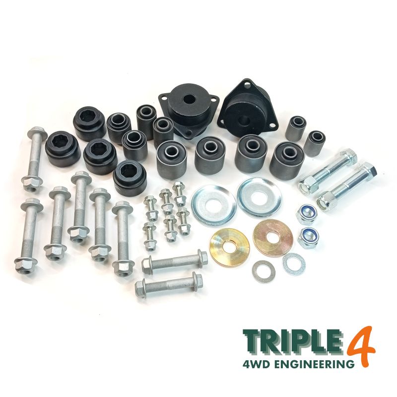 Land Rover Defender 1994-2002 OEM Complete Suspension Bush & Flange Bolt Kit - Off Road Spec