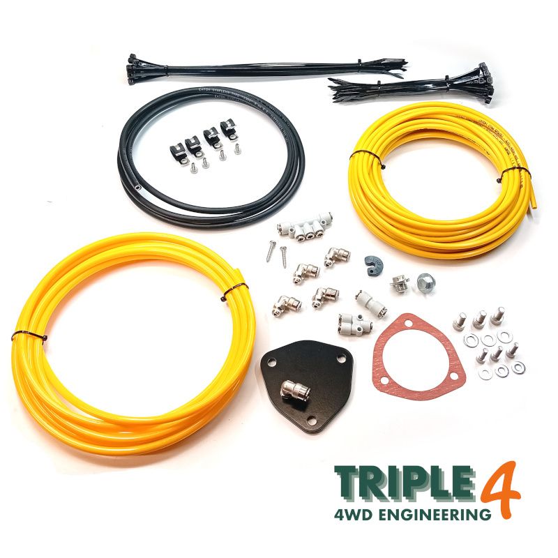 Land Rover Defender 200TDi / 300TDi Overland Wading Kit - Yellow