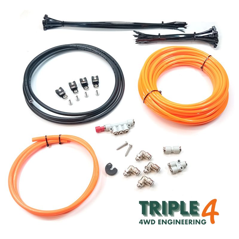 Land Rover Discovery 1 V8 Overland Wading Kit - Orange