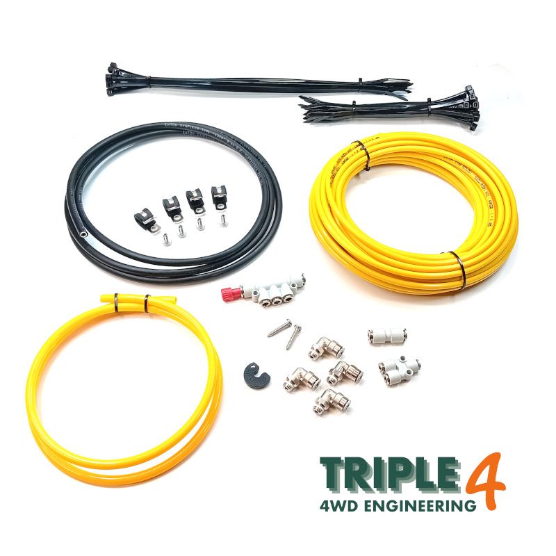 Land Rover Defender 4-Cyl Petrol Overland Wading Kit - Yellow