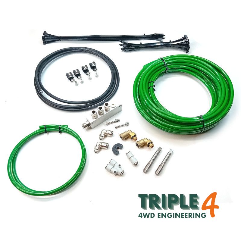 Land Rover Defender TD5 Ultimate Spec Wading Kit - Green