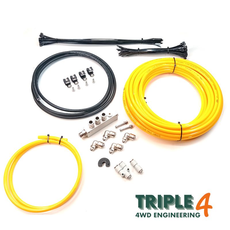 Land Rover Defender 2.5 N/A & 2.5Td Ultimate Spec Wading Kit - Yellow