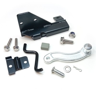 Defender 1987-2016 OEM Left Hand Front Door Check Strap & Bracket Kit