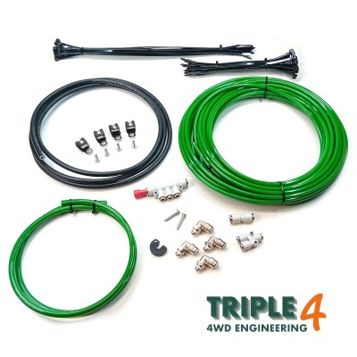 Land Rover Defender 4-Cyl Petrol Overland Wading Kit - Green