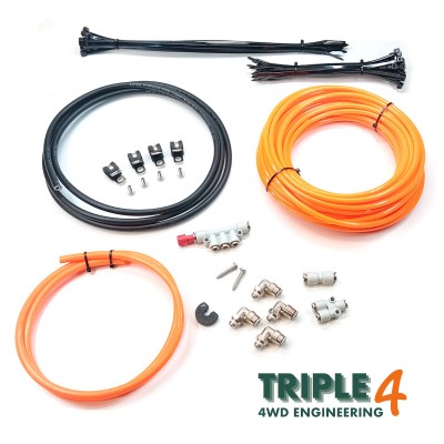 Land Rover Defender V8 Petrol Overland Wading Kit - Orange