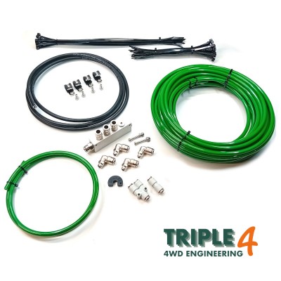 Land Rover Defender 2.5 N/A & 2.5Td Ultimate Spec Wading Kit - Green