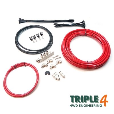 Range Rover P38A 2.5D & V8 Petrol Ultimate Spec Wading Kit - Red